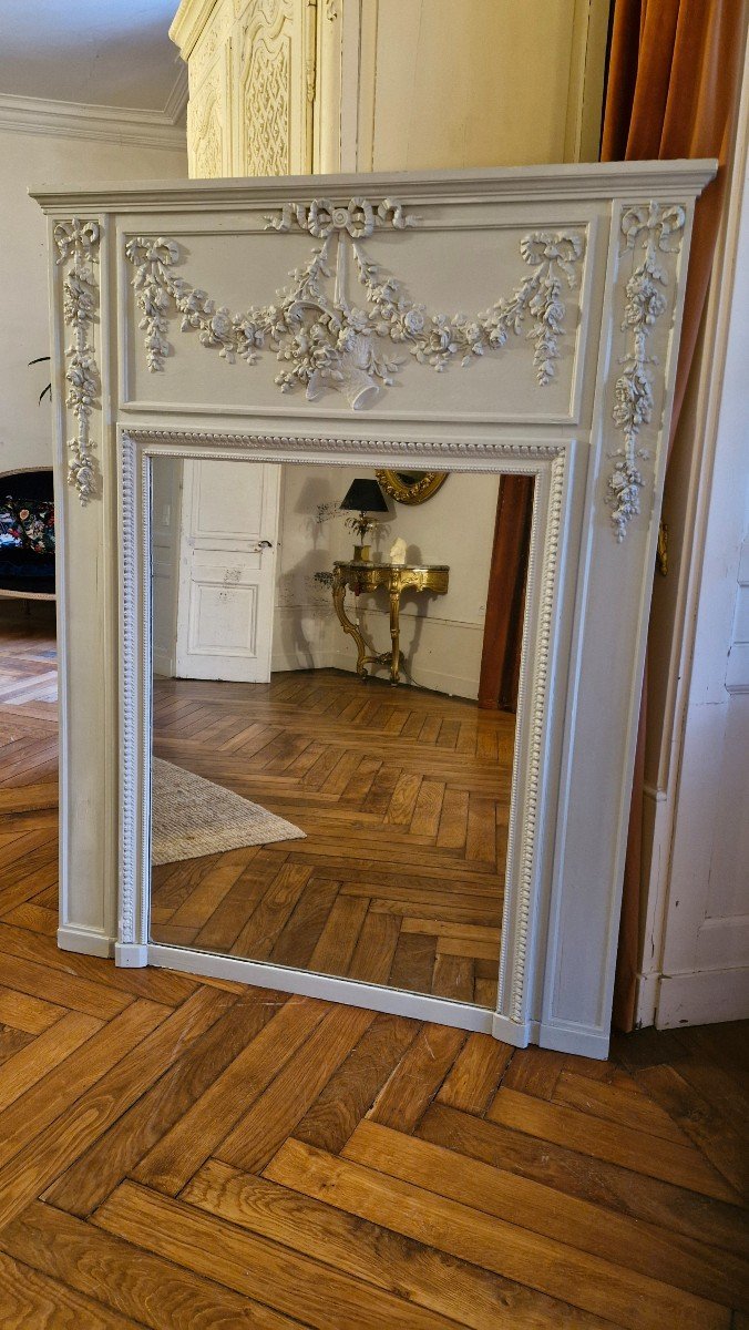 Trumeau De Style Louis XVI -photo-2