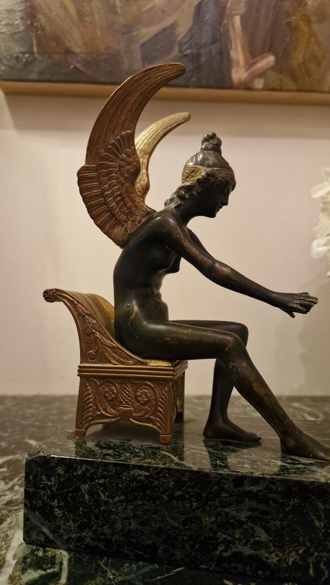 Bronze Winged Woman Jean Garnier-photo-1