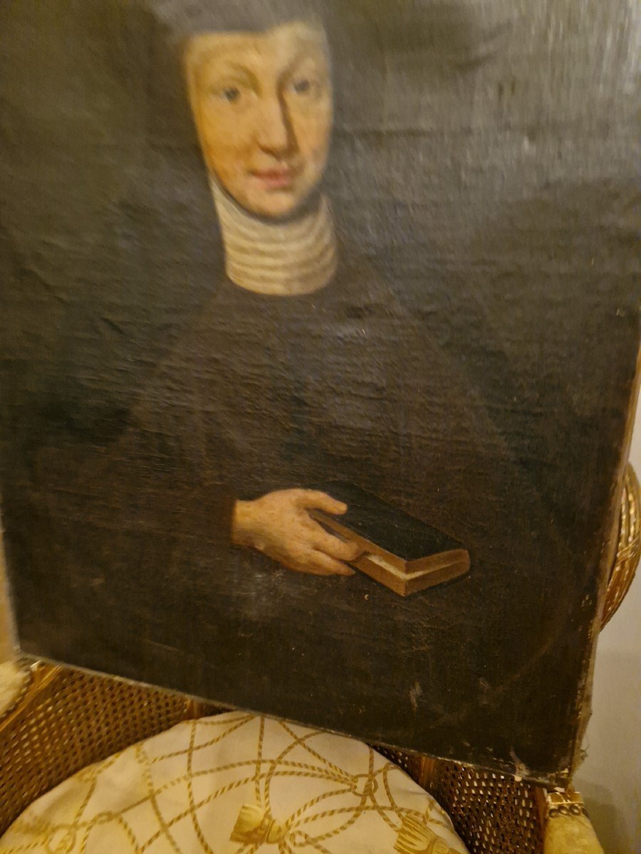 Portrait Of A Nun From The 18th Century -photo-3