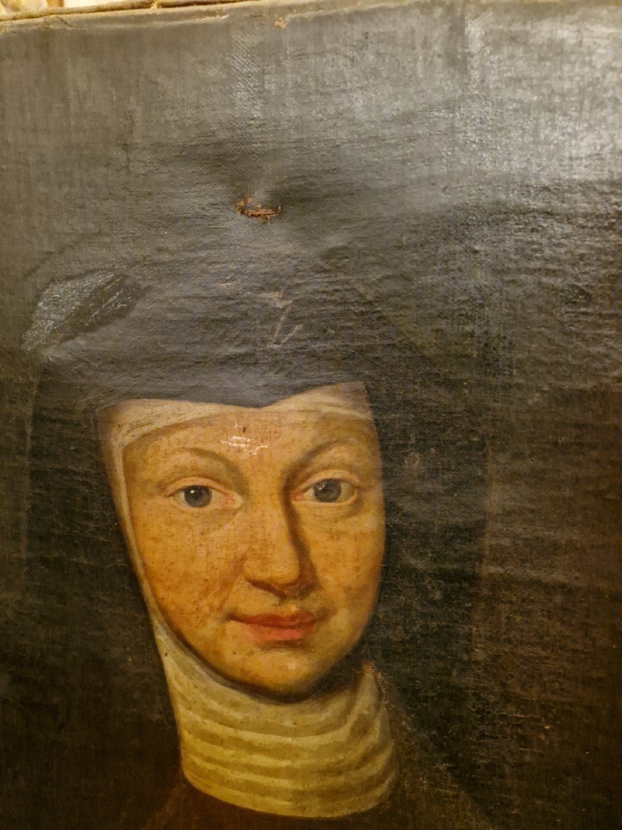 Portrait Of A Nun From The 18th Century -photo-1