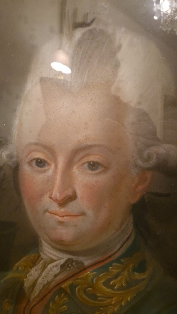 Pastel Portrait Of A Man, 18th Century -photo-3