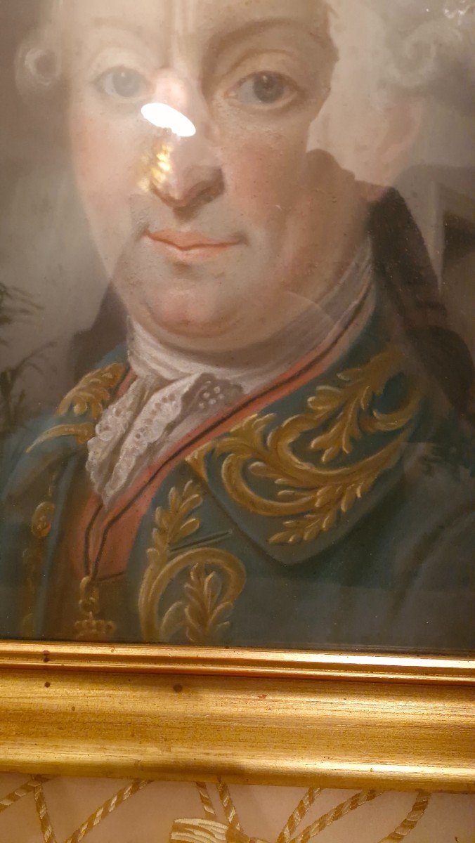 Pastel Portrait Of A Man, 18th Century -photo-4