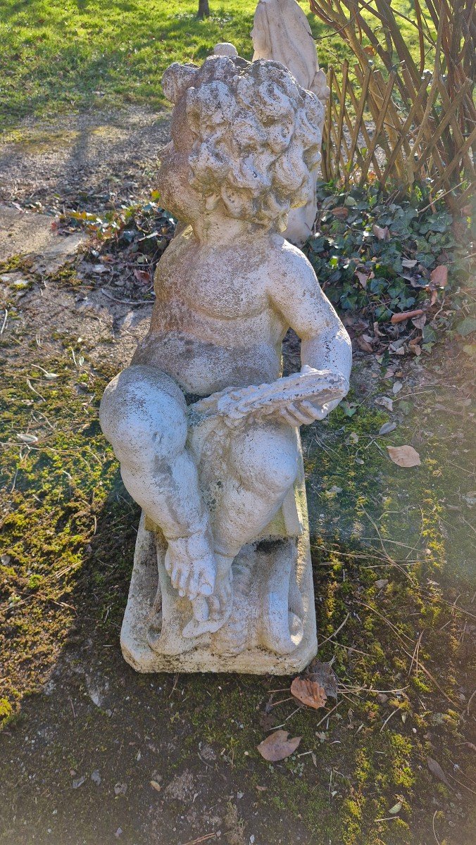 Reconstituted Stone Angel, Garden-photo-4