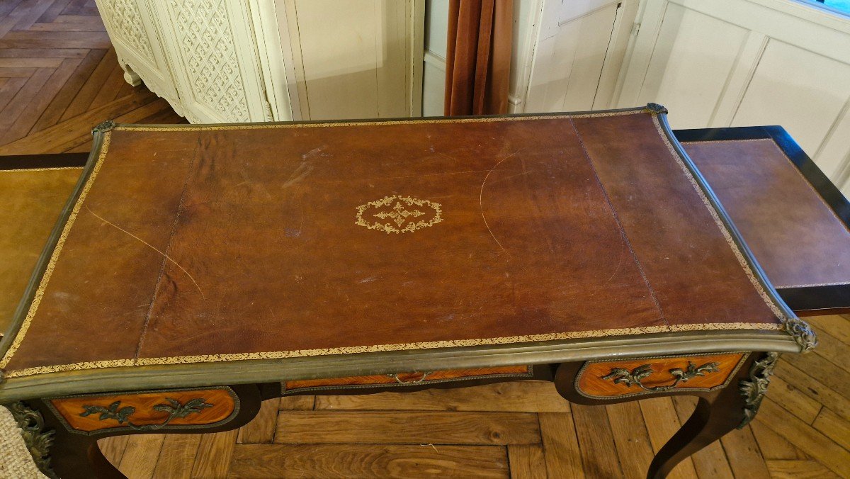 Bureau Plat Style Louis XV -photo-3