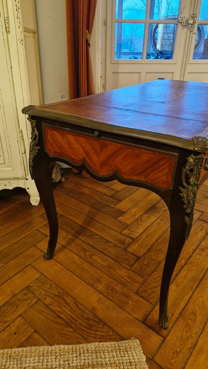 Bureau Plat Style Louis XV -photo-1