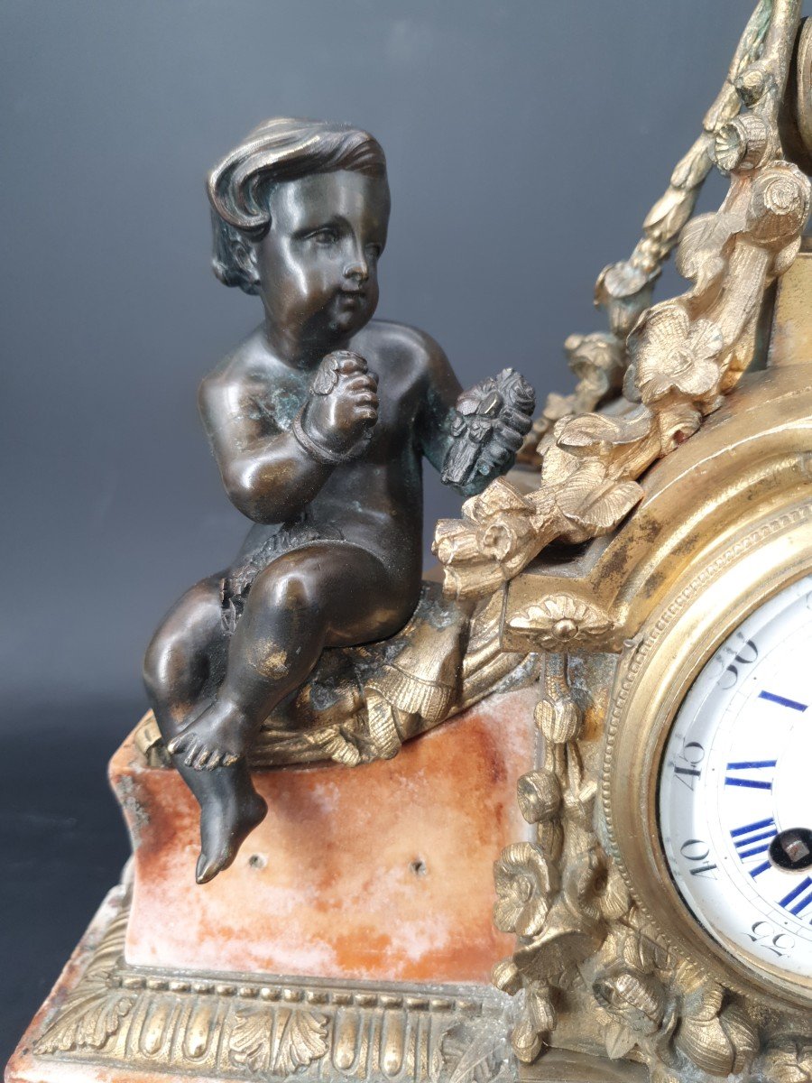 Raingo Paris, Napoleon III Period Clock-photo-3