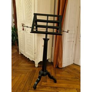 Napoleon III Blackened Wooden Lectern 