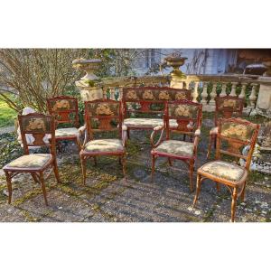 Curved Wood Living Room 1900s Thonet