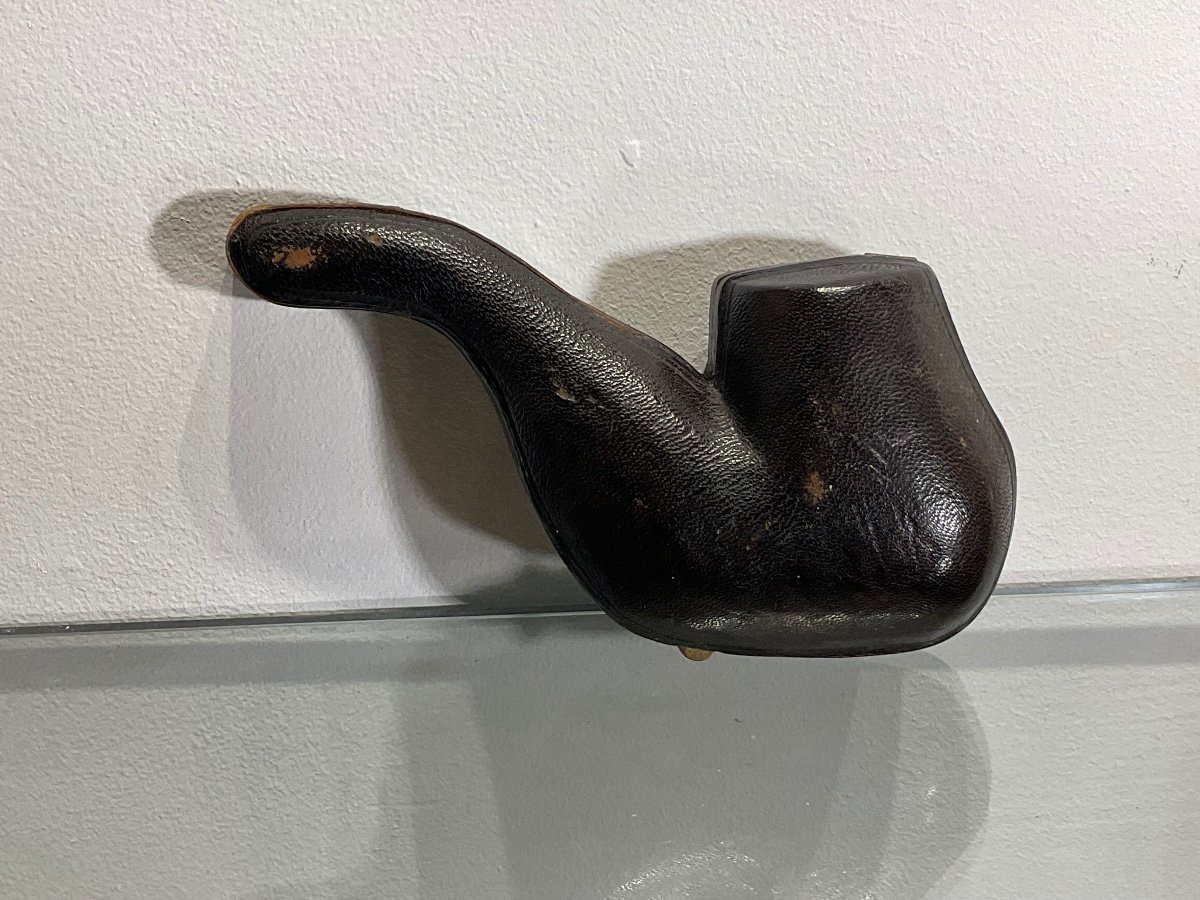 Meerschaum And Amber Pipe. 19th Century.-photo-6