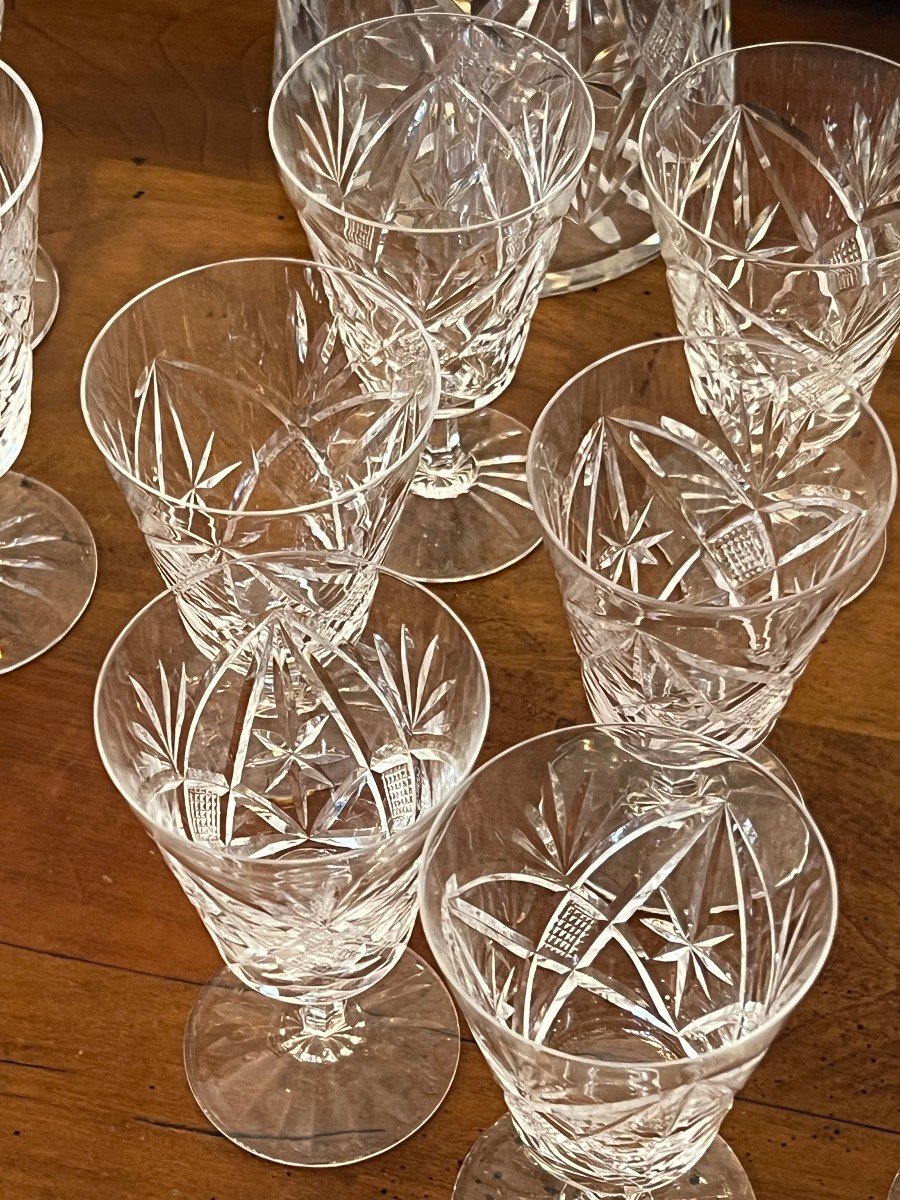 29 Piece Crystal Glassware Set / Crystal Size-photo-8