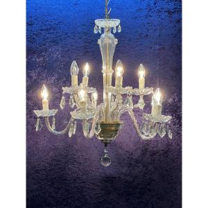 Murano Tassel Chandelier 10 Lights / Refurbished