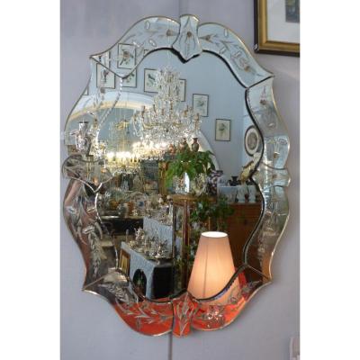 Miroir Murano Ovale XX Eme S