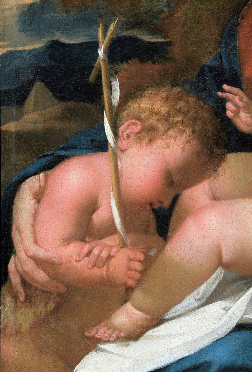 René Dudot (c.1650) La Vierge à l’Enfant et saint Jean-Baptiste Rouen-photo-1