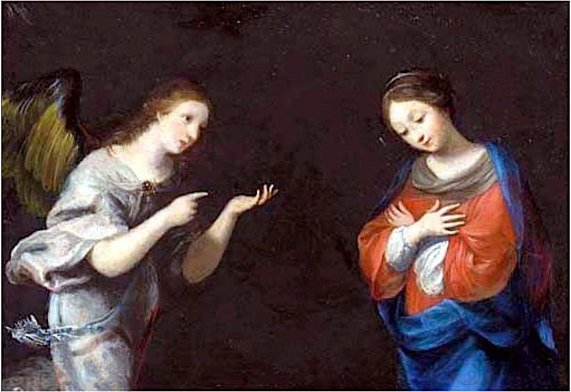 Jacques Stella (1596-1657) The Annunciation-photo-4