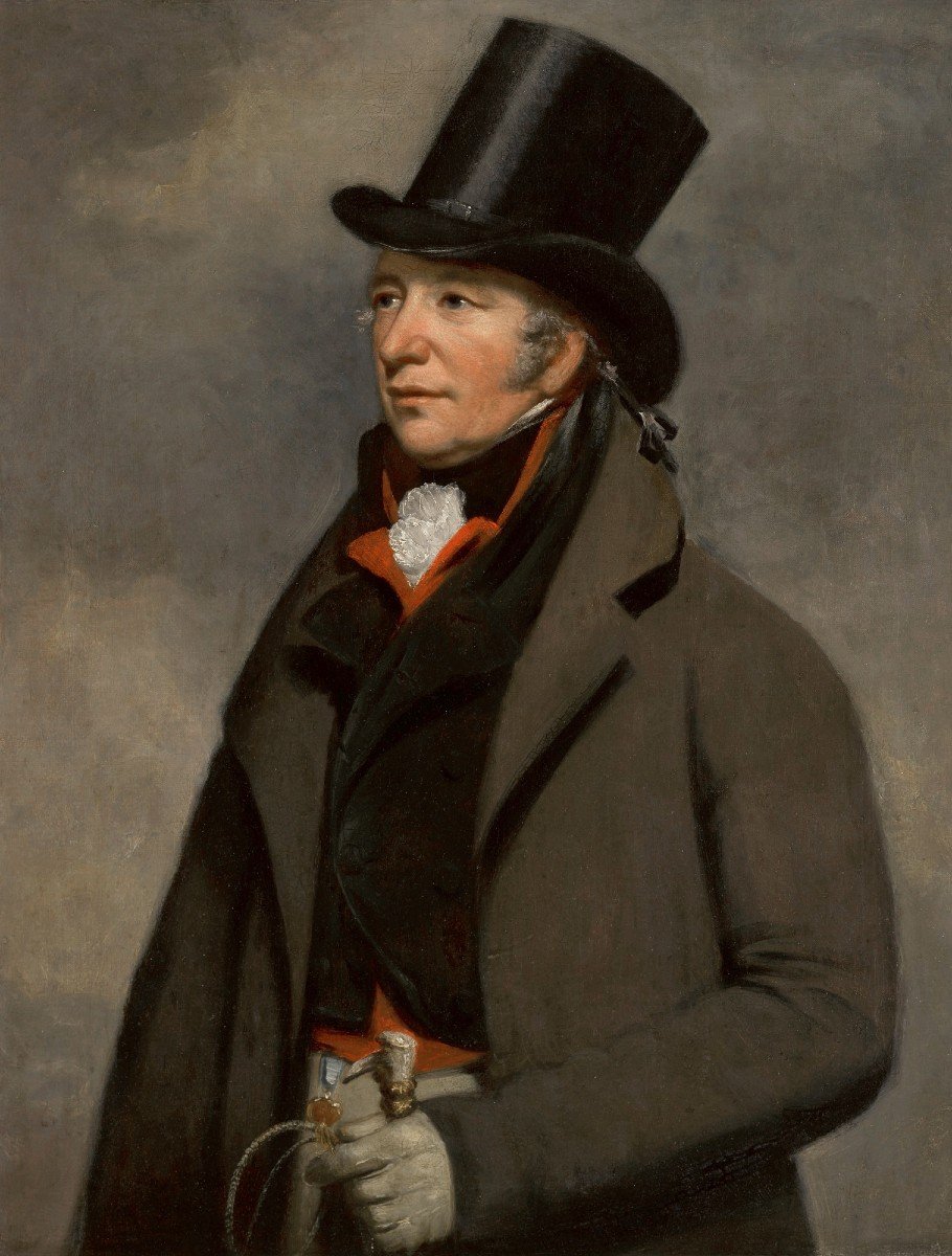 Portrait Of Captain Samuel Wright - Att. To Henry William Pickersgill (1782-1875)