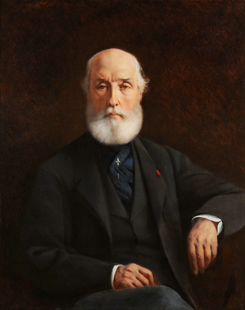 Portrait de Robert Duflos de Saint-Amand (1812-1894) Consul de France-photo-2