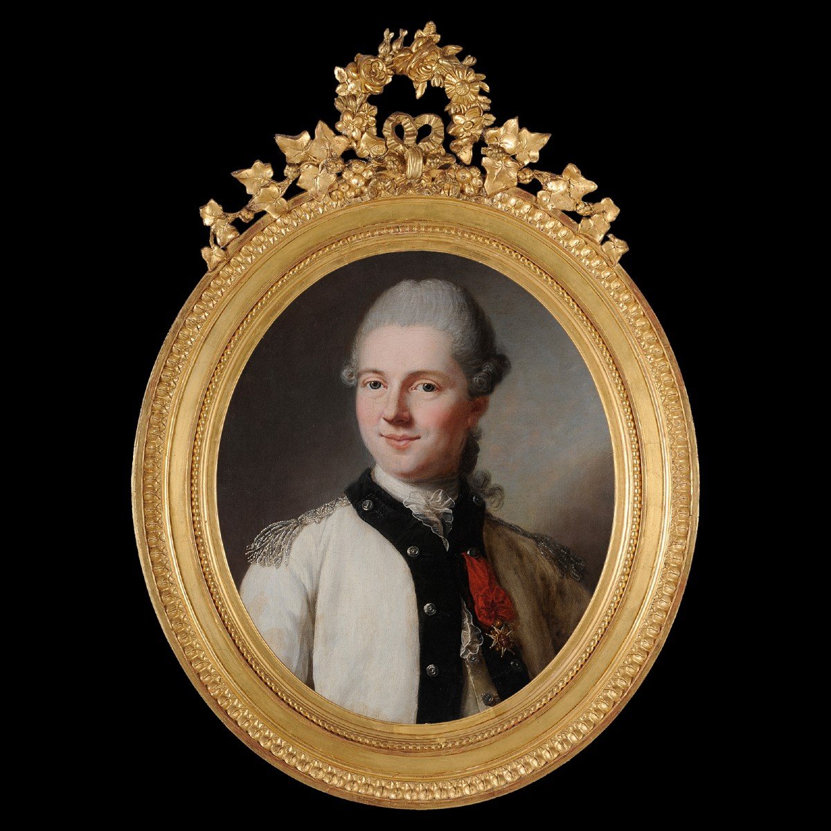 Marianne Loir (1705-1783) Portrait présumé du baron de Vennac