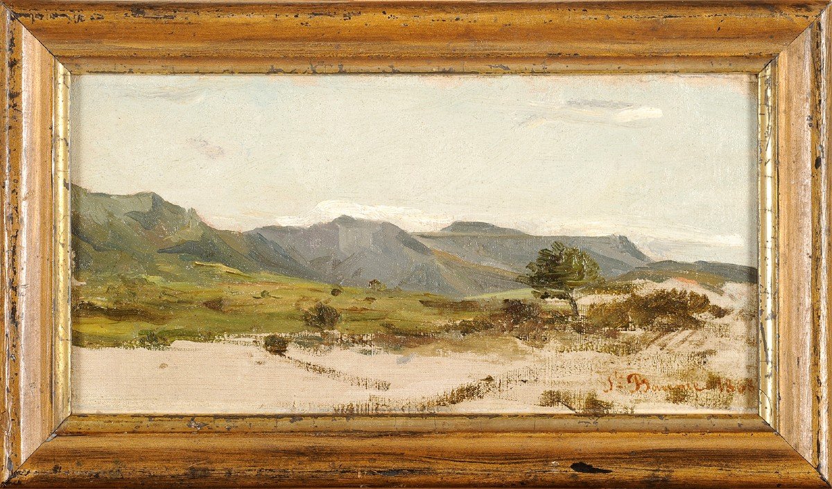 Vue de la Sainte-Baume en 1866