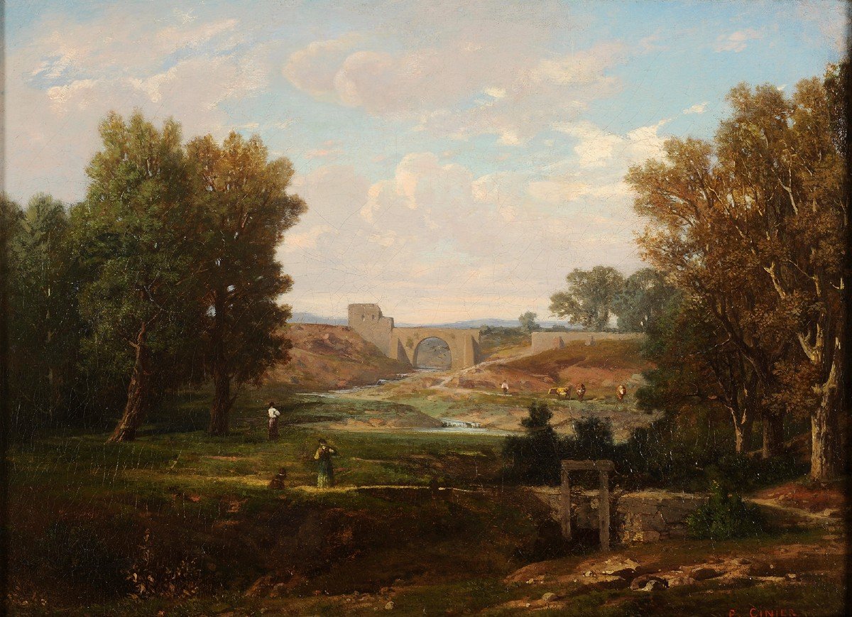 Antoine-Claude Ponthus-Cinier (1812-1885) Environs de Lyon