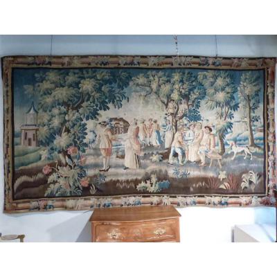 Tapestry "villageoises Scenes"