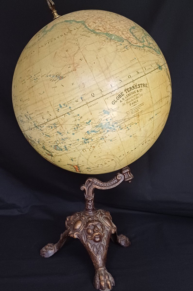 Napoleon III Globe By J. Lebègue -photo-3