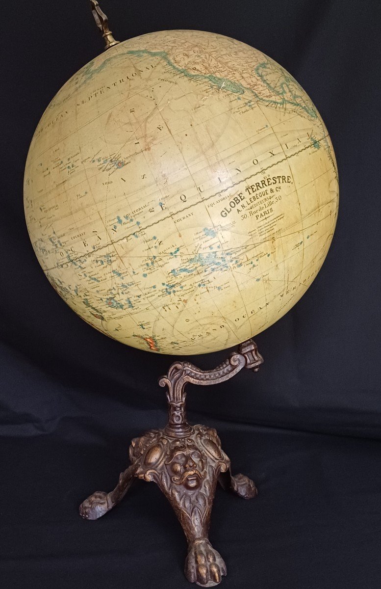 Napoleon III Globe By J. Lebègue -photo-5