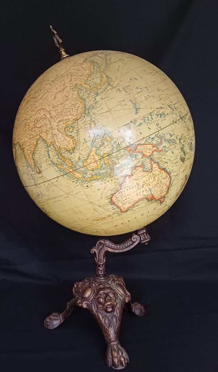 Napoleon III Globe By J. Lebègue 