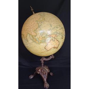 Globe Terrestre Napoléon III Par J . Lebègue 