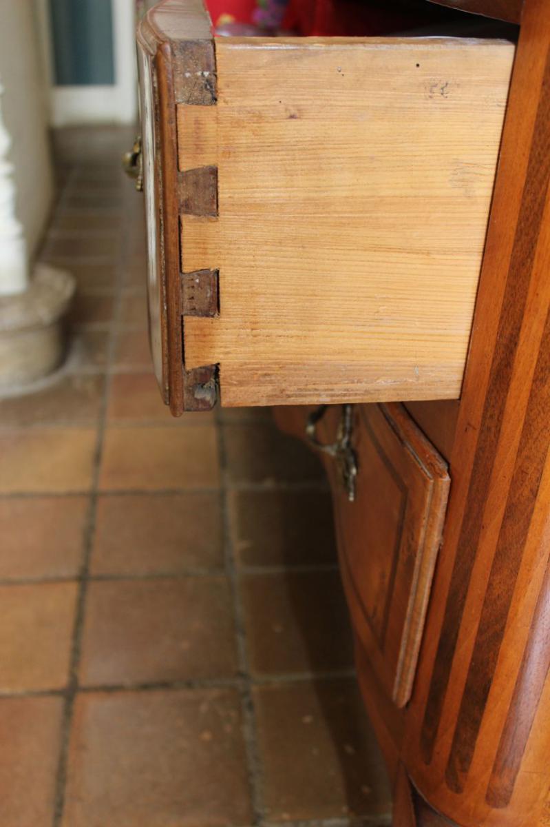 In Walnut Commode In The Rhône Valley, Period XVIII.-photo-4