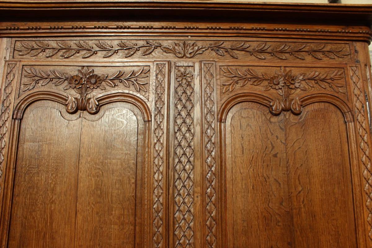 Buffet 2 Corps Normand In Oak, Period XIX.-photo-2