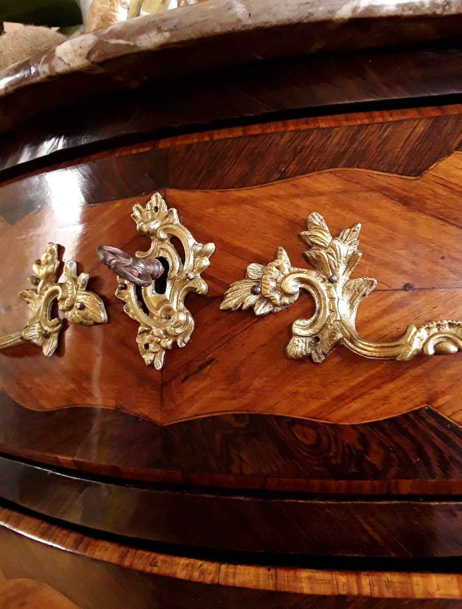 Chest Of Drawers "between Two" Louis XV Period.-photo-3