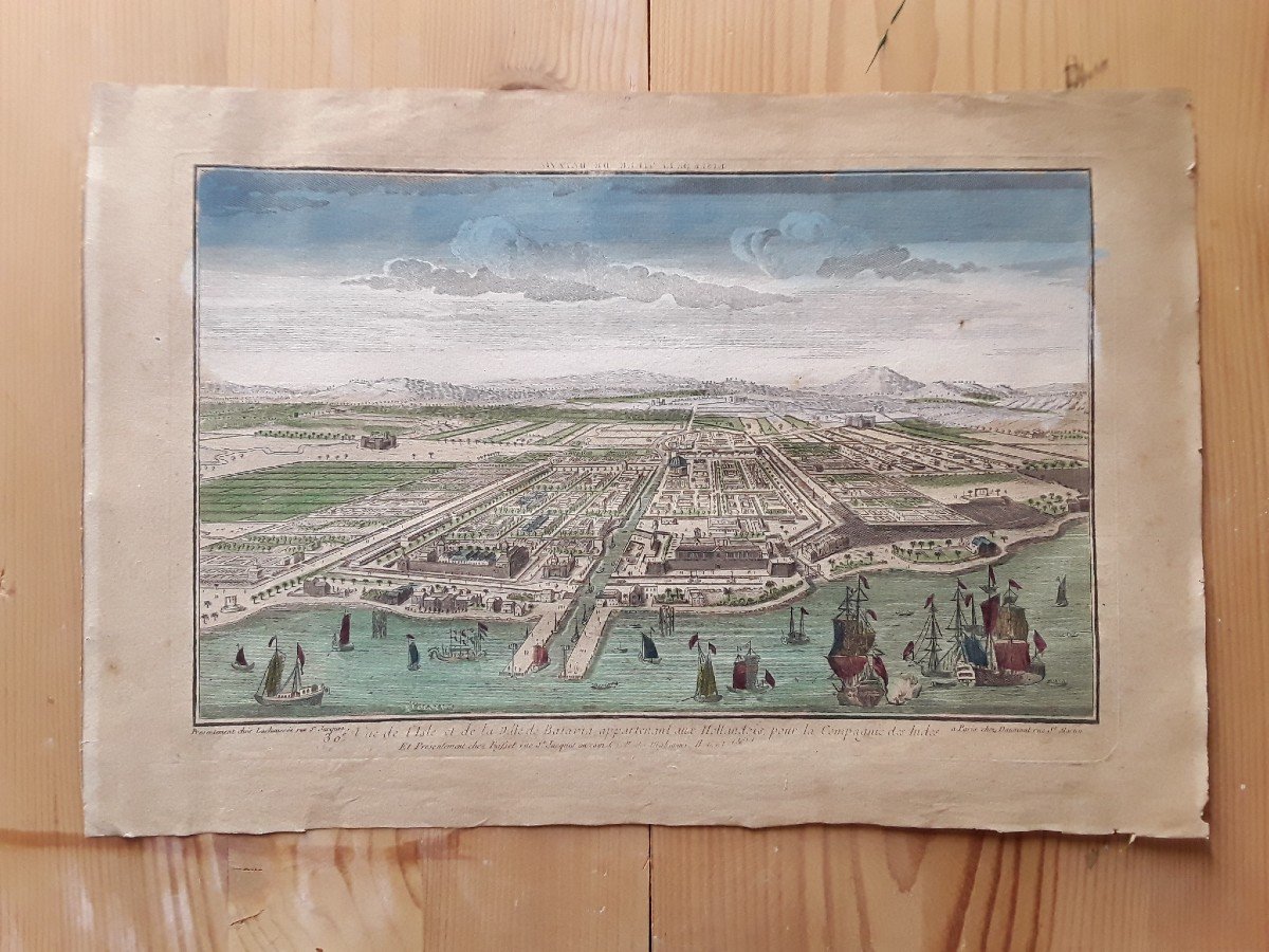 Optical Views Of Amsterdam And The City Of Batavia.-photo-3