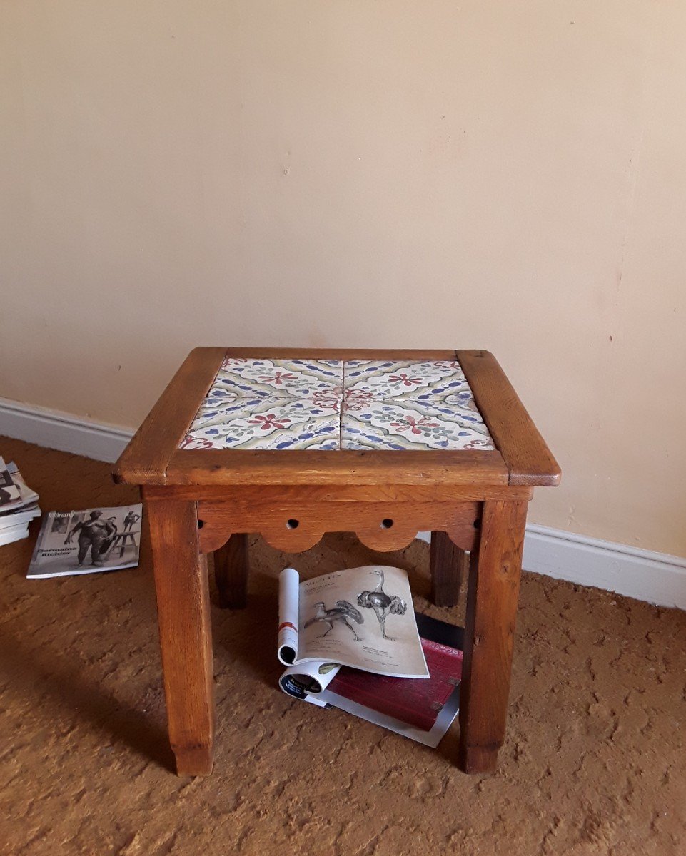 Two Small Tables From The 1900 Period.-photo-6