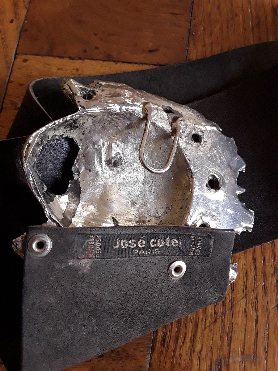 Vintage Belt From José Cotel In Paris -photo-4