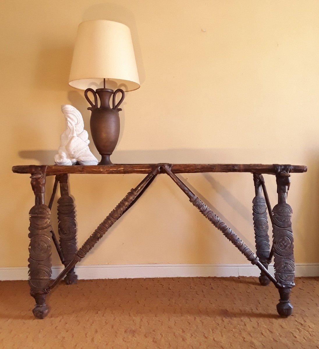 Large Nomad Table. Early 20th Century. 