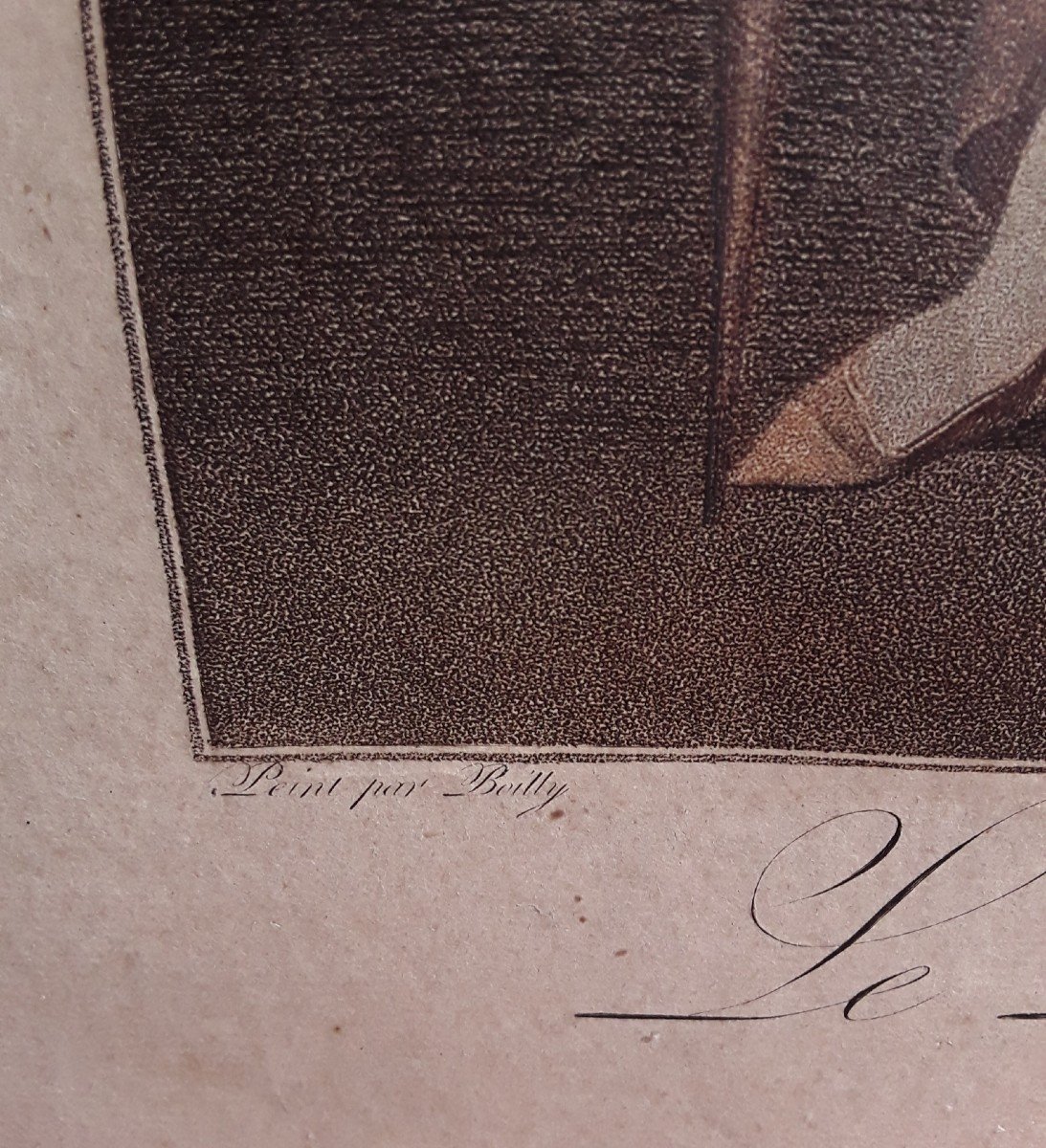 Paire De Grandes Gravures d'Après Boilly. -photo-3