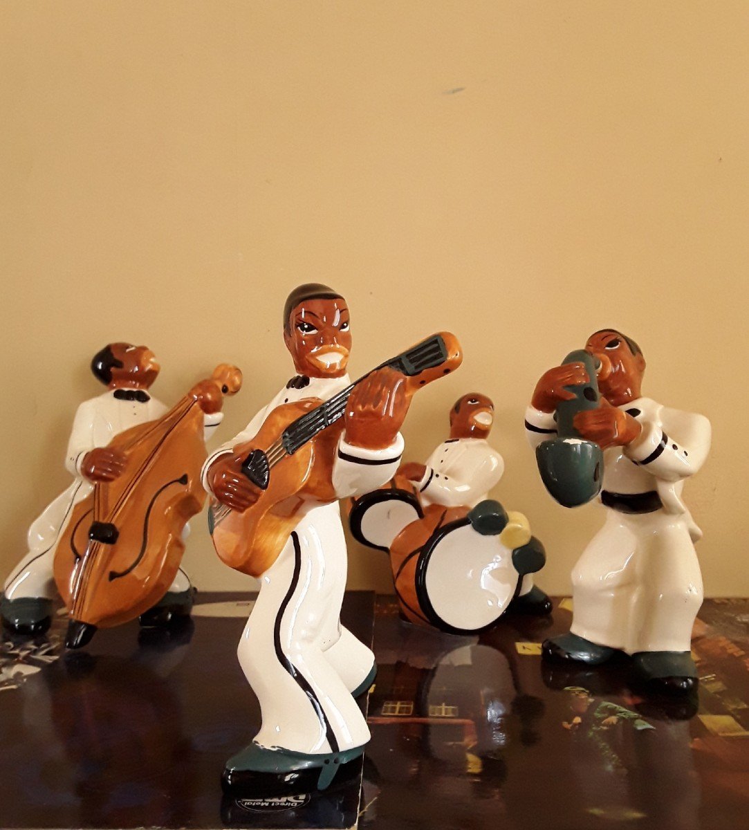 "jazz Band" Ceramic. 