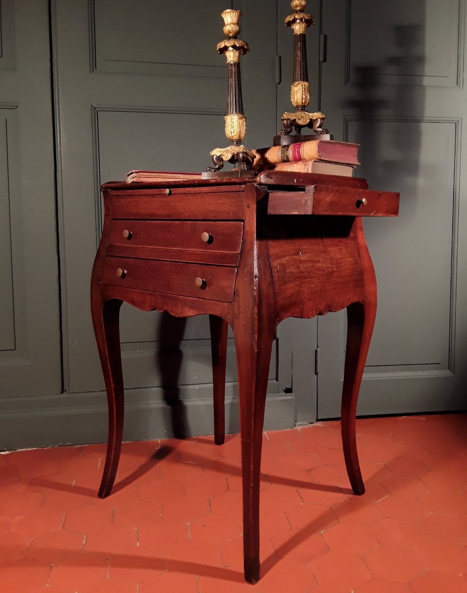 Mahogany Living Room Table. Period XIX Th Century.-photo-6