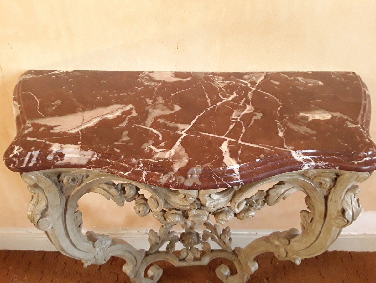 Console Provençale d'époque Louis XV. -photo-8