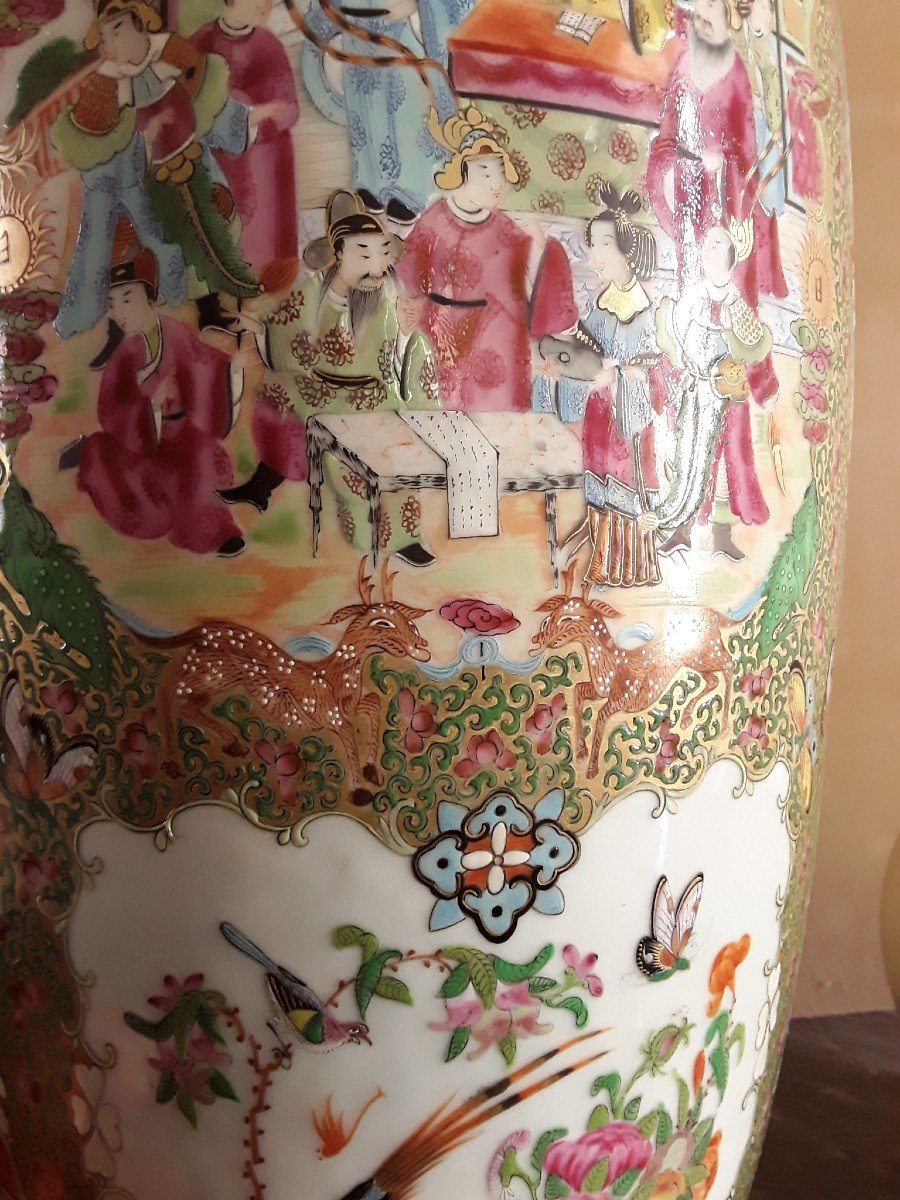 Large Chinese Porcelain Vase.-photo-4