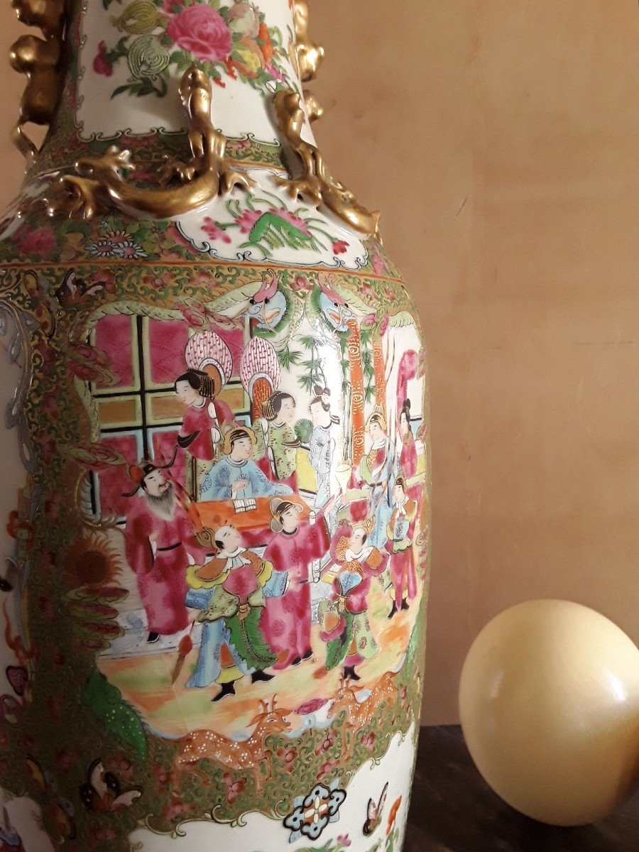 Large Chinese Porcelain Vase.-photo-6