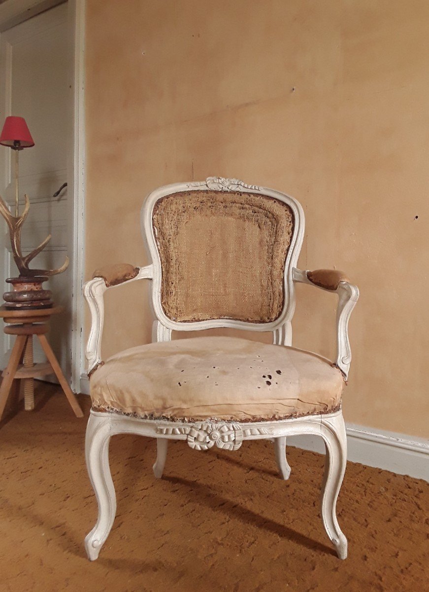 Fauteuil de François Geny .Époque XVIII. 