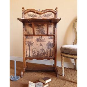 Screen Writing Desk In “arte Povera”. Louis XV Period. 