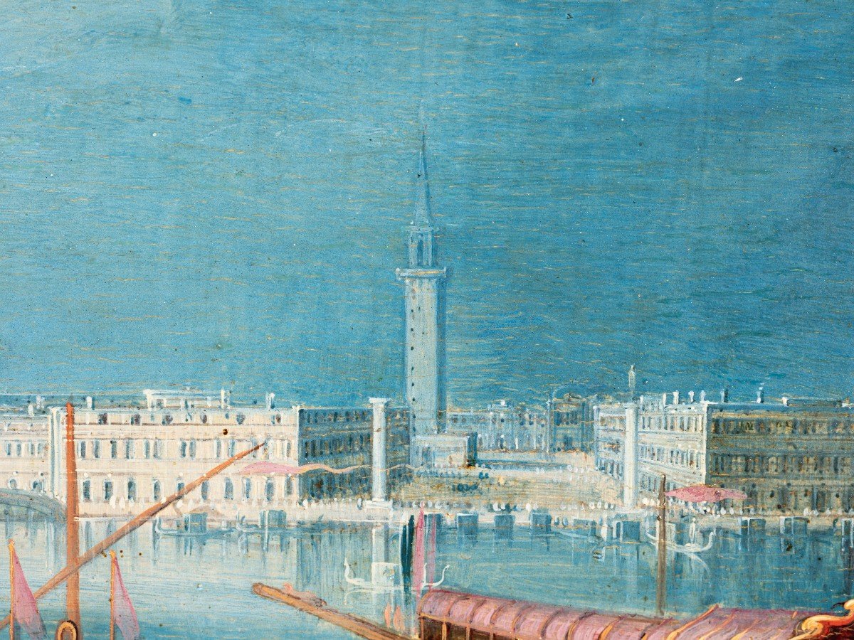 Ascension Day In Venise By Louis De Caullery (1582-1621) A 17th C. Antwerp School-photo-5