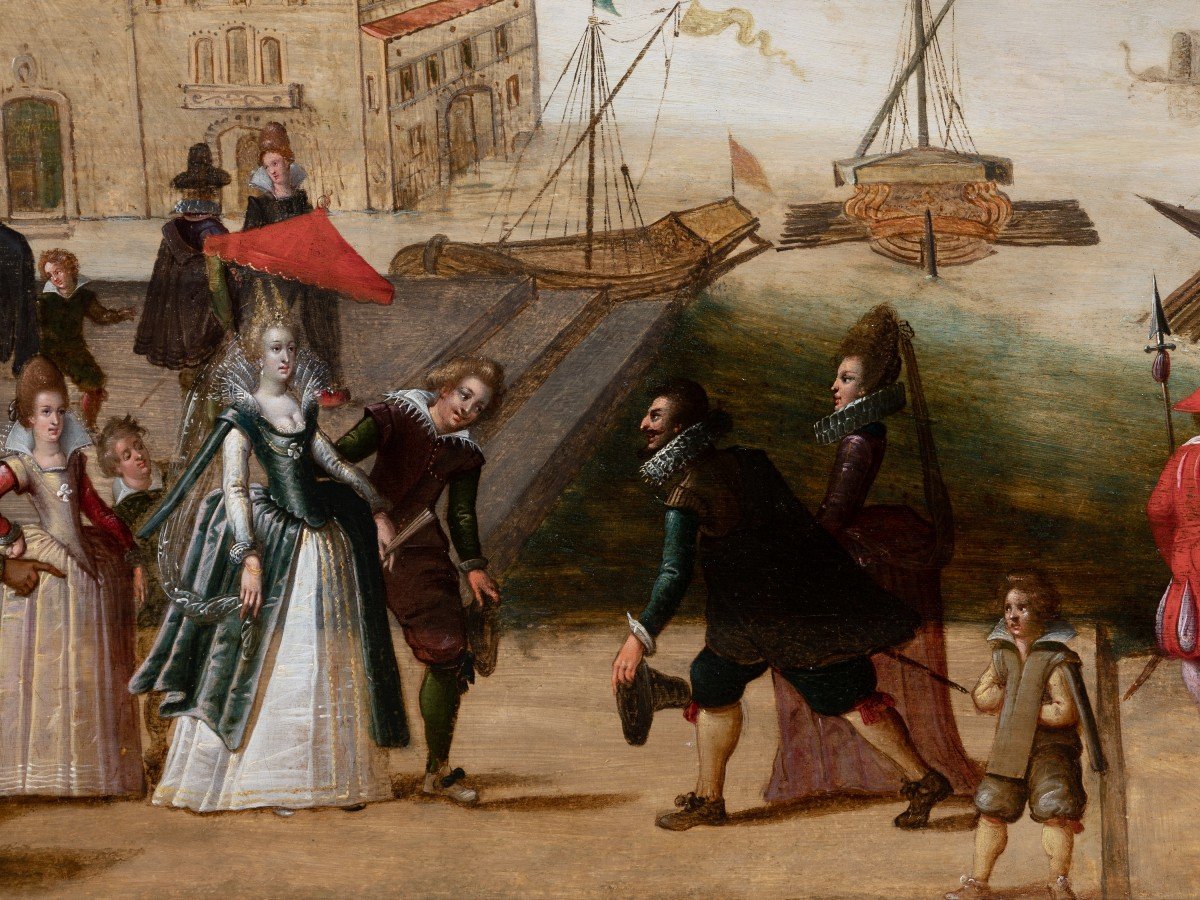 Fête De L’ascension à Venise, Louis De Caullery (1582-1621)-photo-4