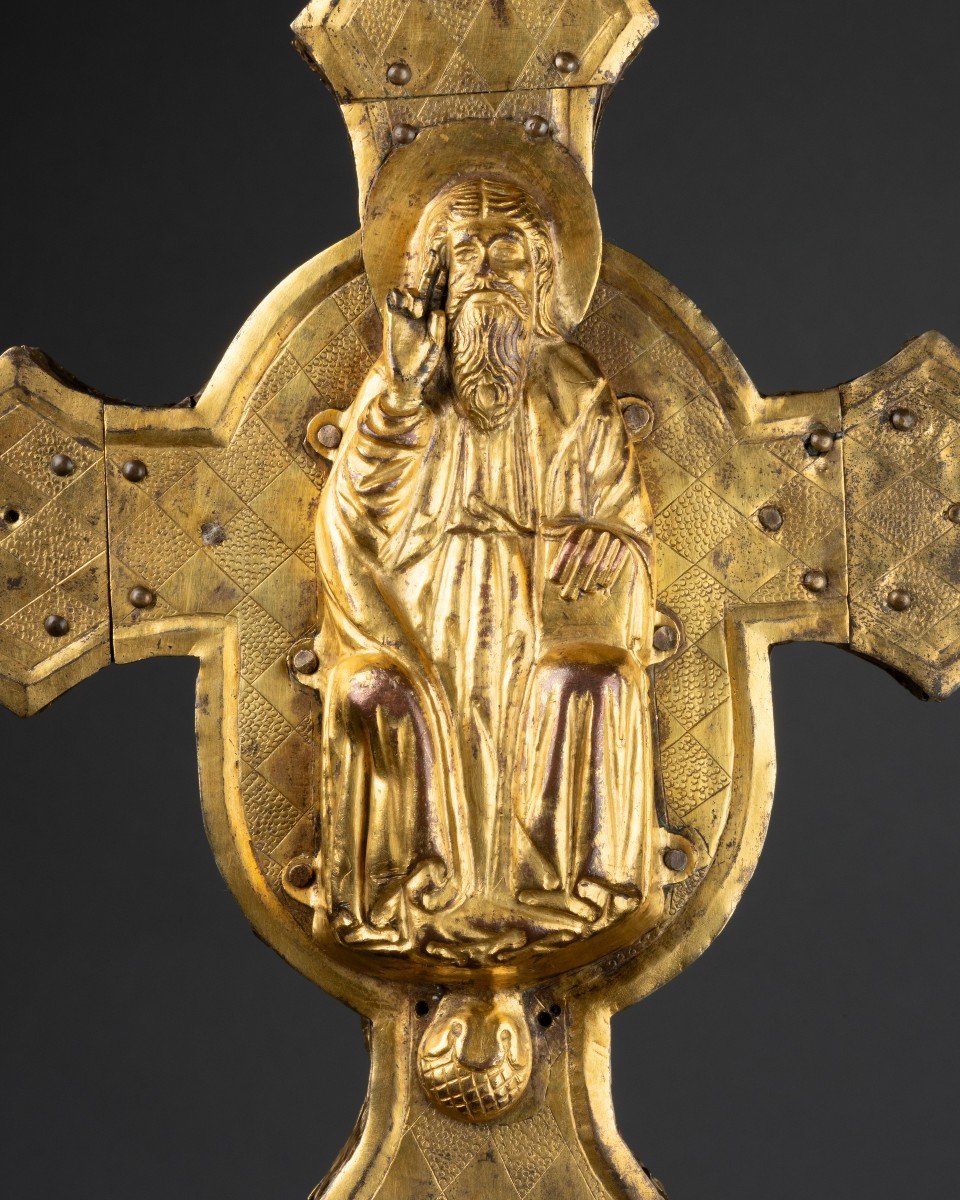 Processionnal Cross -  Double Face, 15th Century Lombardy-photo-5