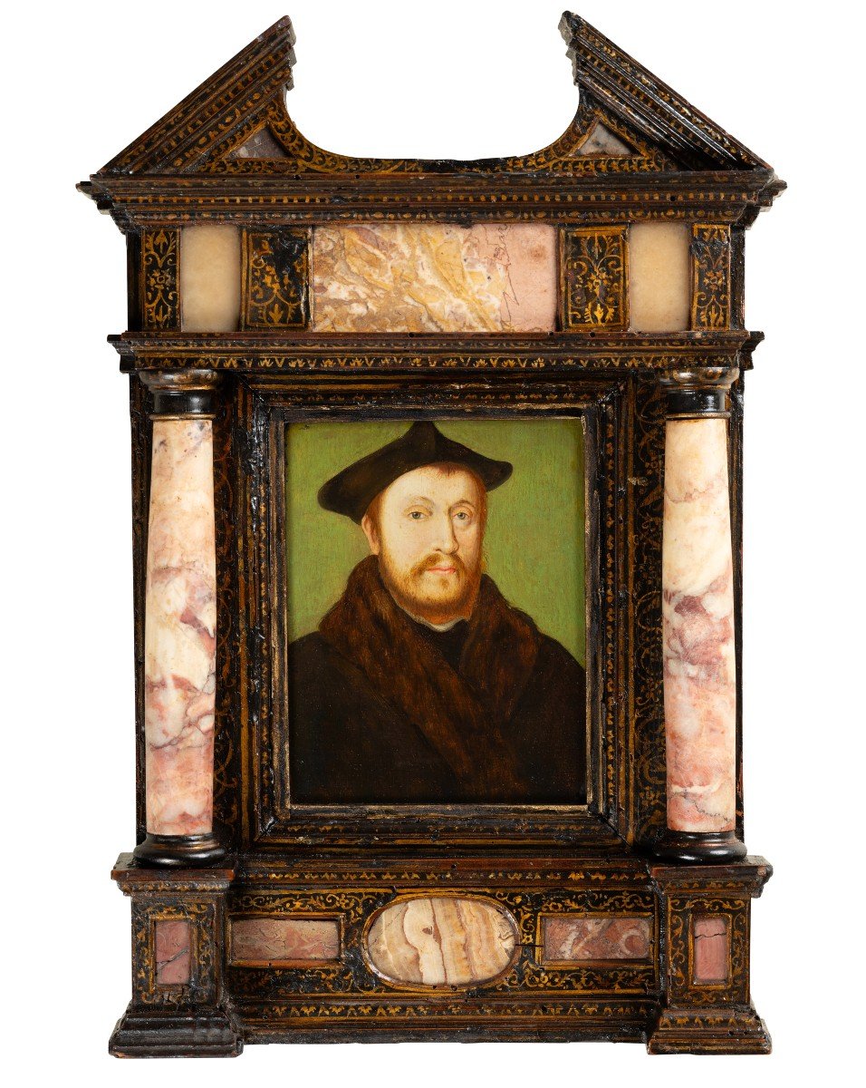 Portrait Of A Man - Studio Of Corneille De Lyon (1500-1575), 16th Century French School 