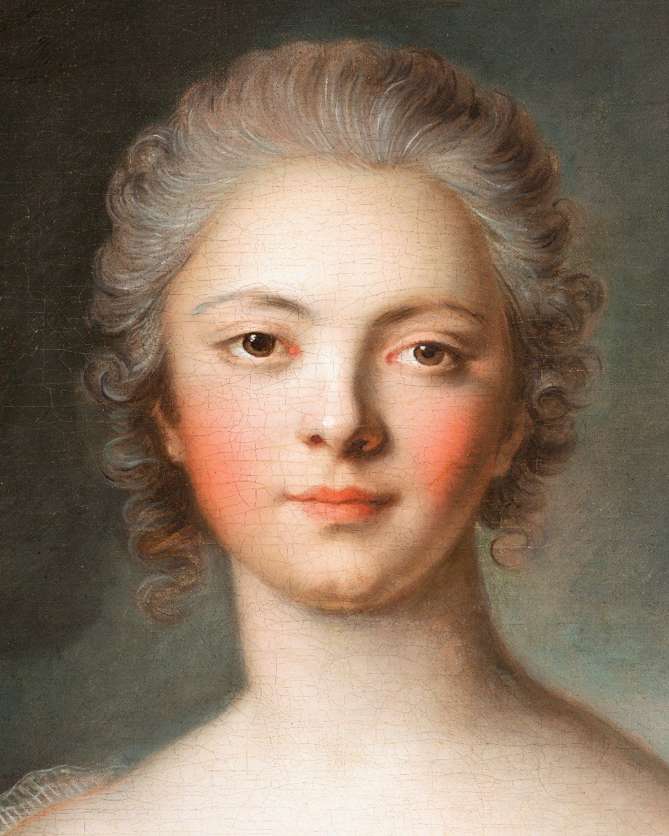 Princesse De Soubise – Atelier De Jean-marc Nattier (1685 - 1766), école Française Du XVIIIeme-photo-1