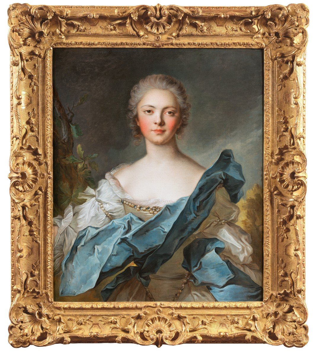 Princesse De Soubise – Atelier De Jean-marc Nattier (1685 - 1766), école Française Du XVIIIeme