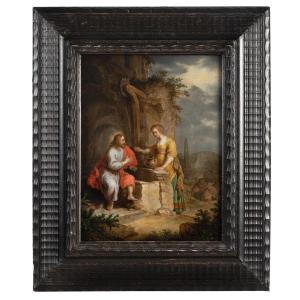 Christ And The Samaritan Woman, 17th Century Antwerp School 